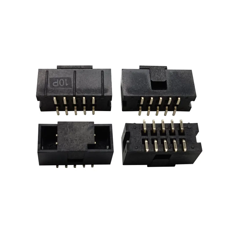 HTSS-105 Connector Header Surface Mount 10 position 0.100