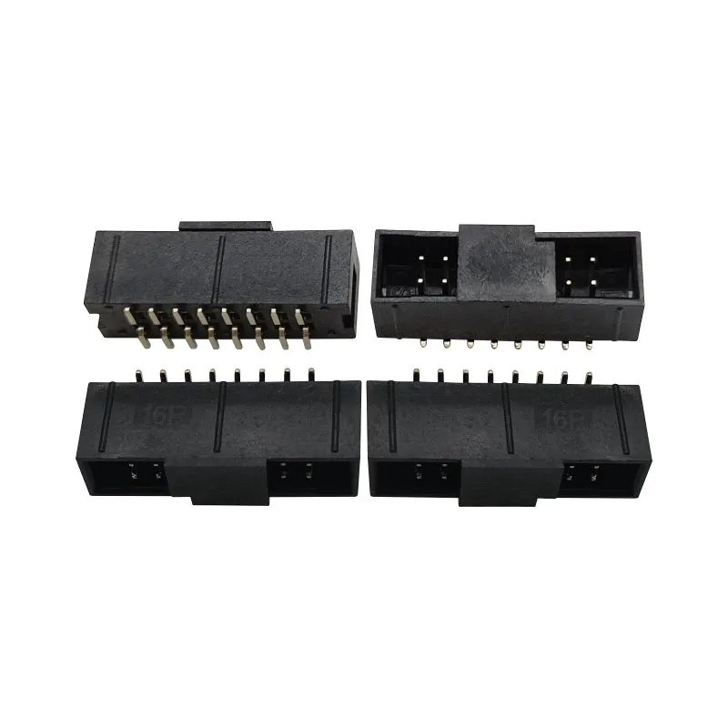 HTSS-108 HTSS-108-01-L-DV CONN HEADER SMD 16POS 2.54MM box header Flex Stack HTSS, idc box