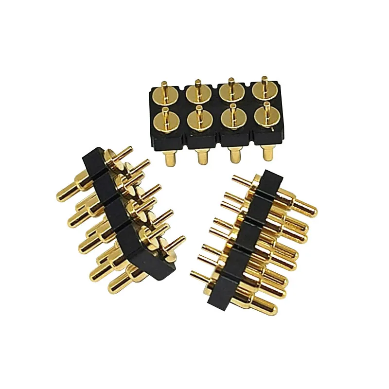 2.54mm Pogo Pin Socket H=7.0mm Single Row Dip Type