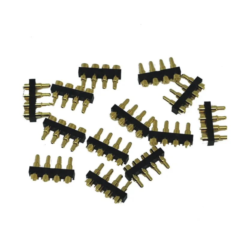 2.54mm Pogo Pin Socket H=6.8mm Single Row Dip Type