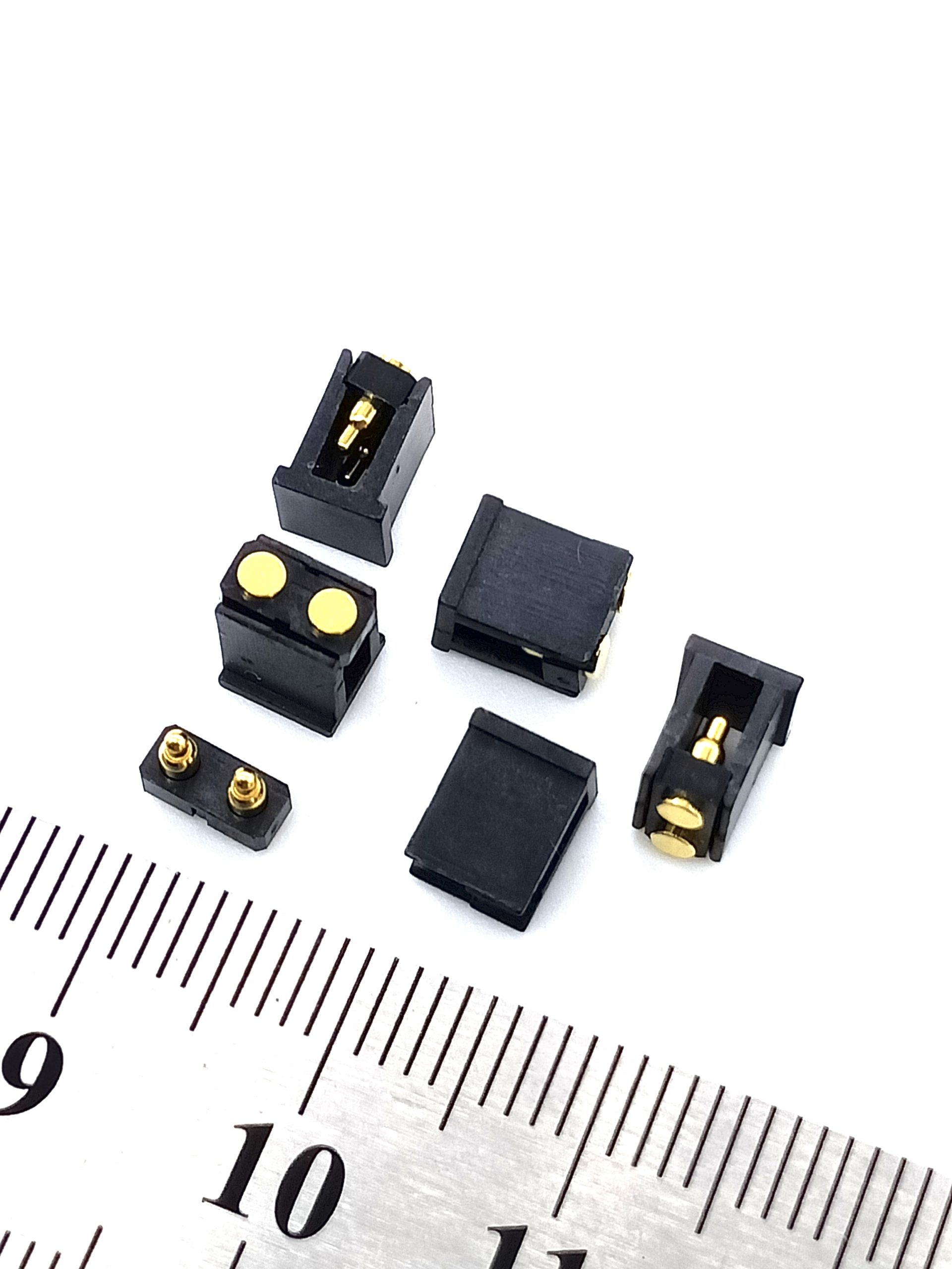 Customize 3mm Pitch Male 2Pin Spring Loaded Pin Pogo Pin Header