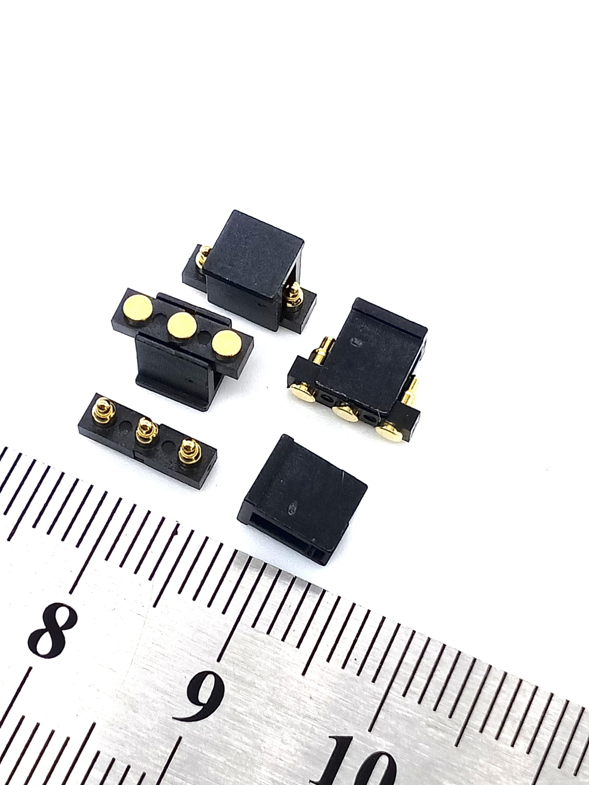 SMT pogo pin spring loaded connector 3mm pitch