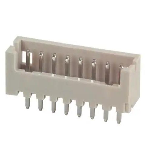 The Hirose 8-pin connector is a compact, reliable component used for secure electrical connections in various electronic applications. 