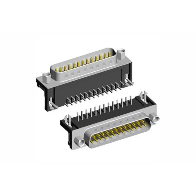 D-sub Male 8.08mm Footprint R/A Type