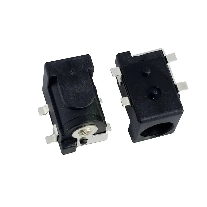 SMT DC Jack 5.5X2.1 5521 3 Pin Female Connector Plastic DC Power Jack Connector