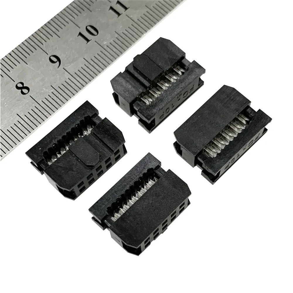 IDC CONNECTOR 2.54MM 10PIN WITH SR