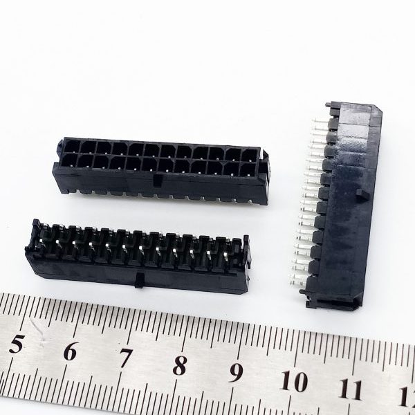3.0mm pitch double row 24pin Wire to Board Connector for Micro-Fit 3.0 44067 0440672401 440672401
