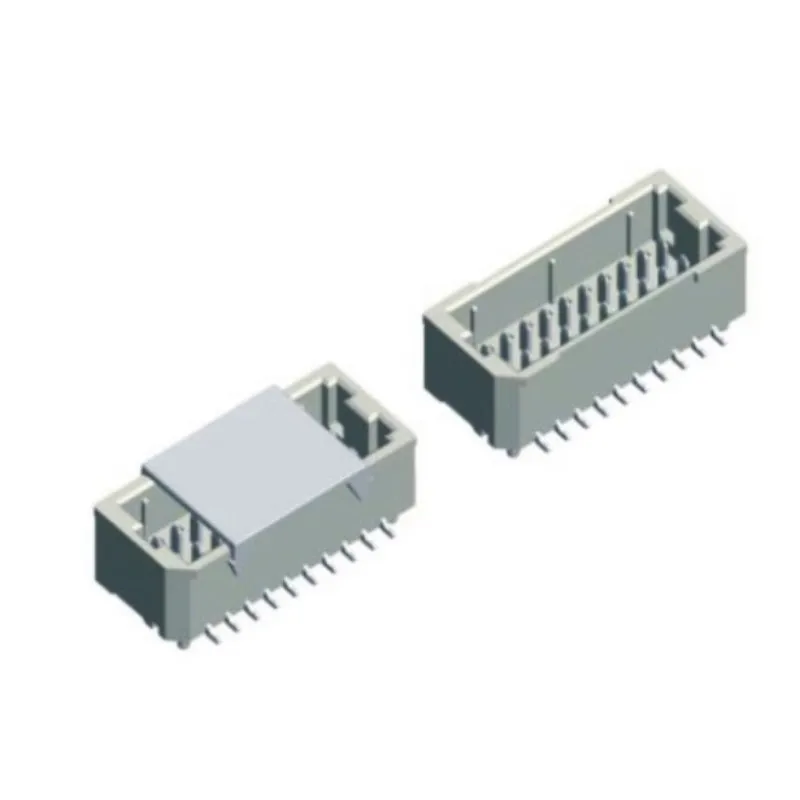 1.0mm Wafer Straight SMT Type Double Row, pcb connectors wire to board