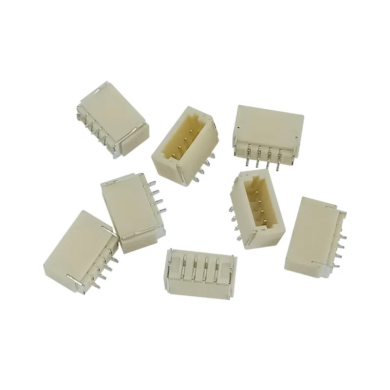 SH SM04B-SR CONN HEADER SMD R/A 4POS 1MM SM04B-SRSS-TB(LF)(SN), wire to board