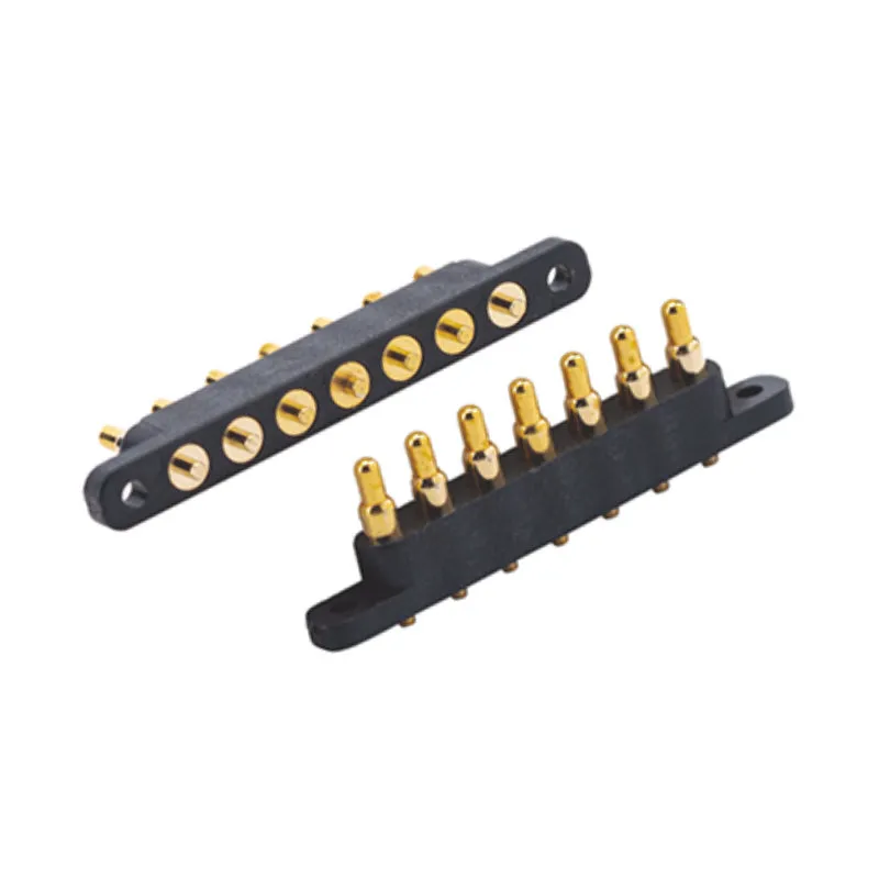 2.5mm pitch 7pin spring loaded connector Dip Type H 6.2mm with gold plated