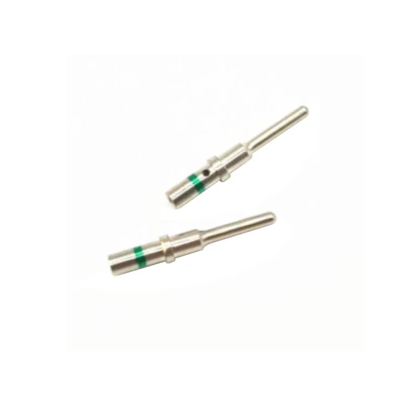 Copper Terminal connector metal pins 0460-215-16141 DT male terminal pins green bind