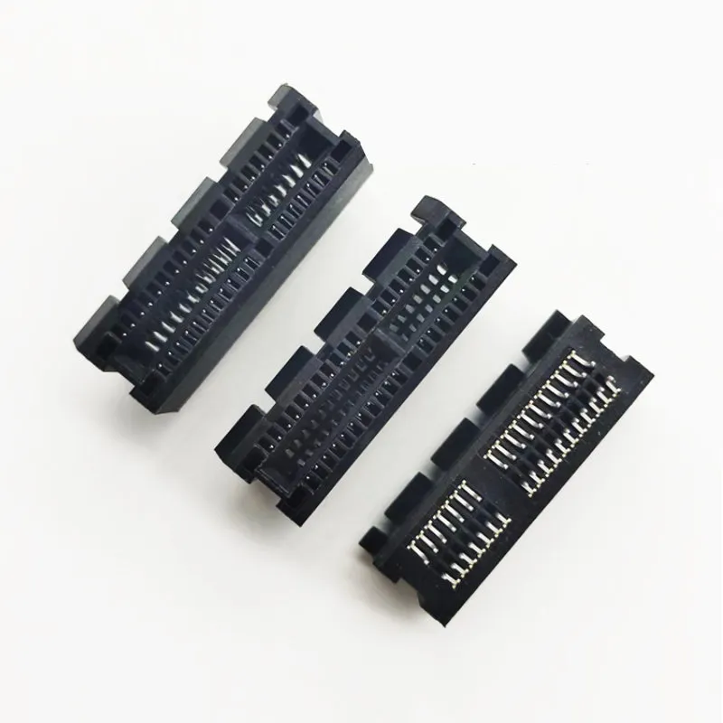 1.00mm Pitch PCI-E 36P Clamping plated card edge connector