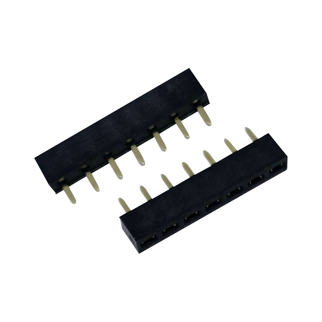 2.54mm Single Row Straight Socket Strip 3.6 Profile equivalent to SSW-1 series