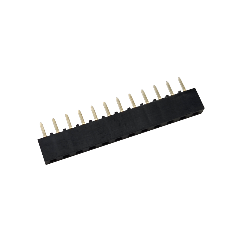 2.54mm Single Row Straight Socket Strip 5.0 Profile equivalent to SSW-1 series