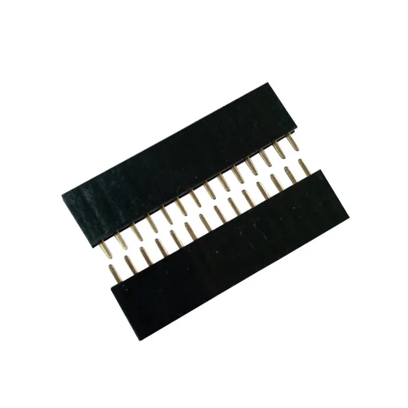 2.54mm Single Row Straight Socket Strip 8.5 Profile equivalent to SSW-114-01-G-S