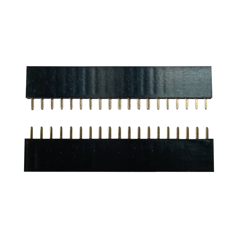 2.54mm Single Row Straight Socket Strip 8.5 Profile equivalent to SSW-119-01-G-S