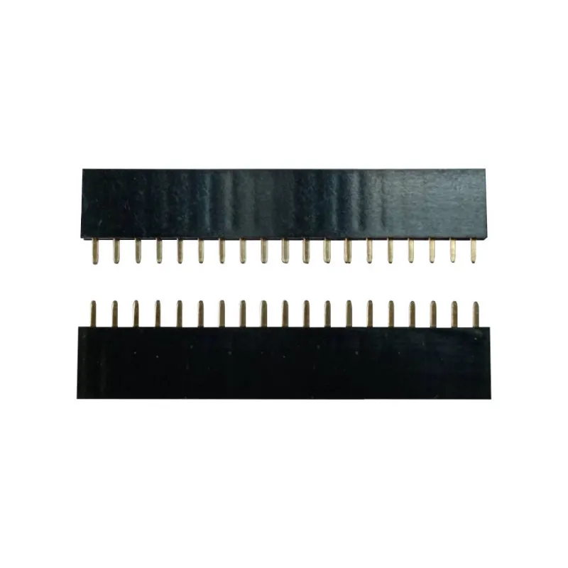 2.54mm Single Row Straight Socket Strip 8.5 Profile equivalent to SSW-119-01-G-S