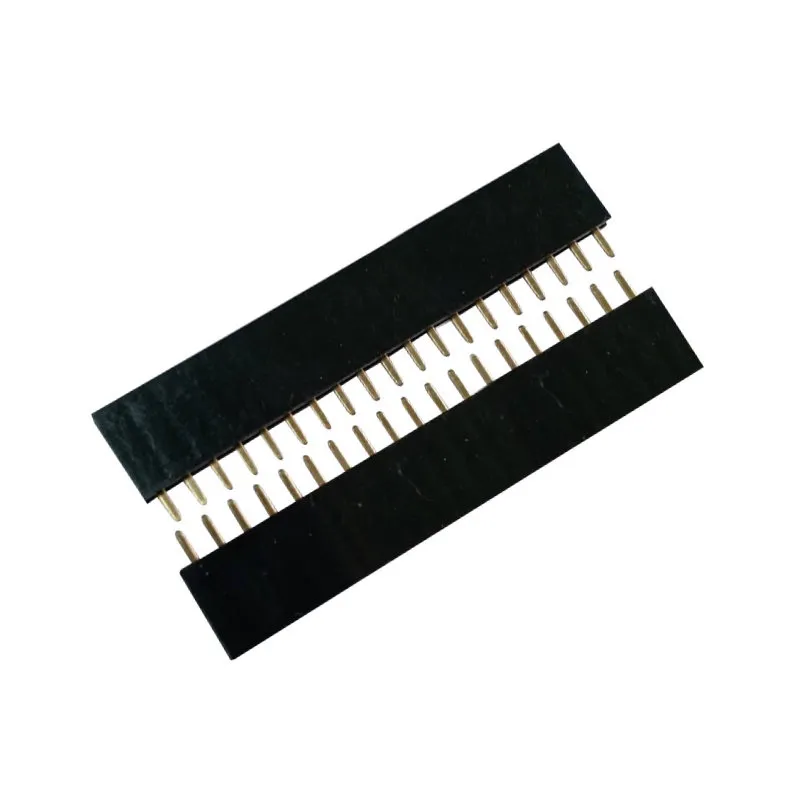 2.54mm Single Row Straight Socket Strip 8.5 Profile equivalent to SSW-119-01-G-S