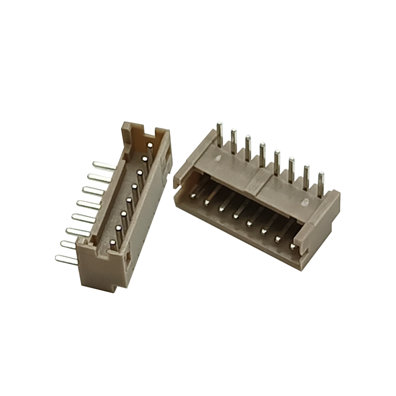 Replace Hirose Board to Cable/Wire Connector Header Through Hole, Right Angle 8 position 0.049