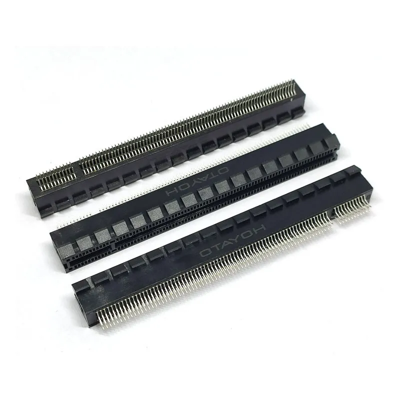 Hot Selling 164 Pin Clamping Plate Type PCIE Express Connector card edge connector