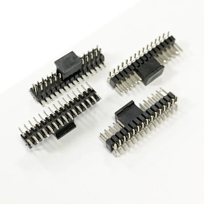 1.27mm pitch Pin Header  SMT double row type 30 pin equivalent to FTSH Series