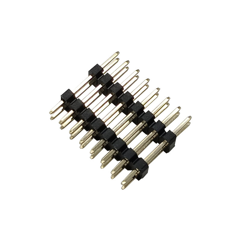 2x8 stacking header male 2.0mm pitch 7.36mm stack 1.5mm insulator for SAMTEC TW-08-03-F-D-290-105